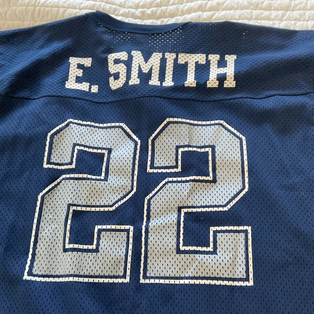 Emmitt Smith vintage Dallas Cowboys football jersey